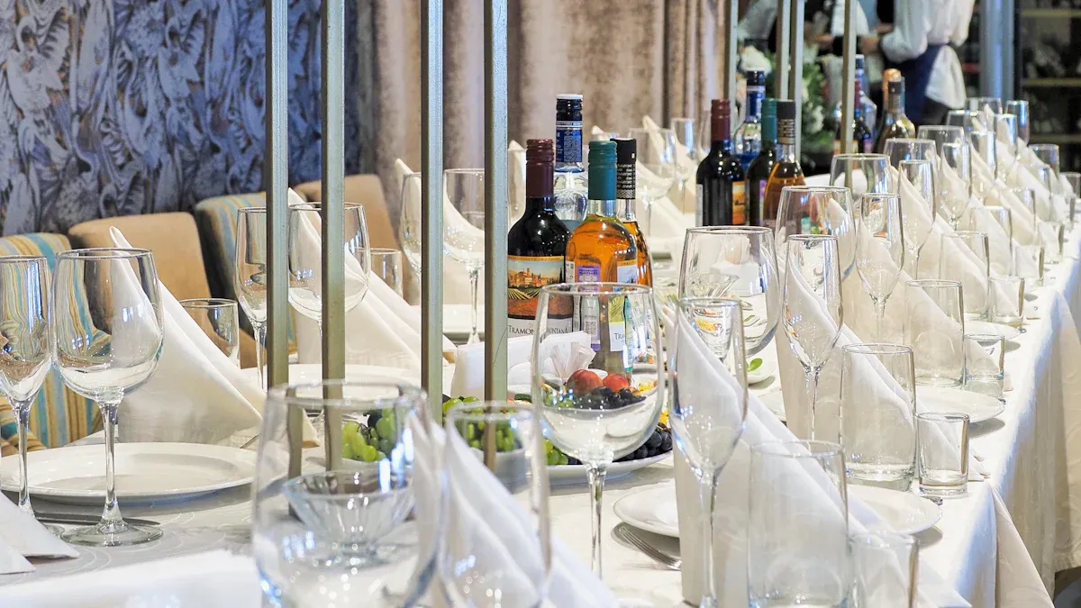 Elegant Wedding Tablescape Arrangement