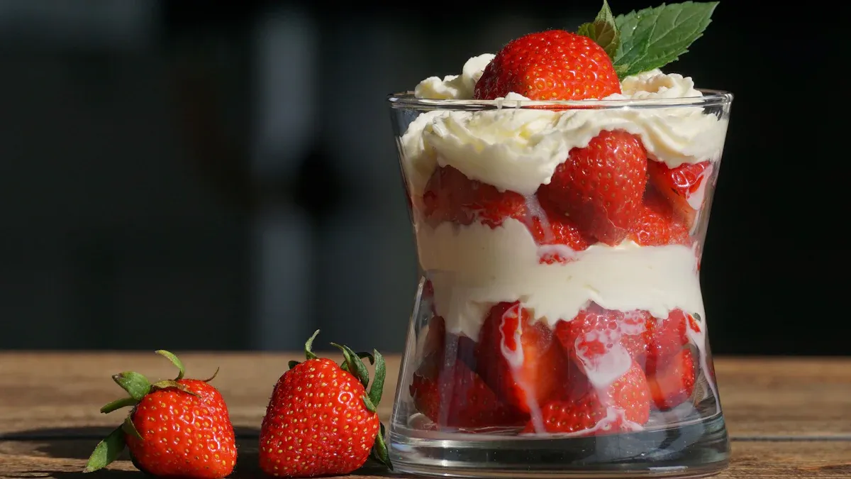 Strawberry Shortcake Parfaits