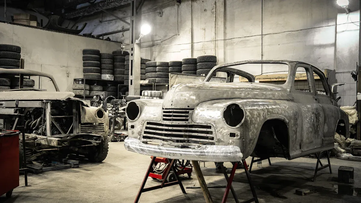 Repairing a Car Frame: Methods and Safety