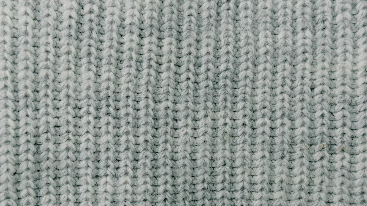 Main materials used in ribbed tank tops