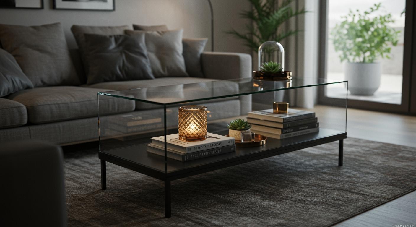 Transform Your Space with These 10 Glass Display Coffee Tables