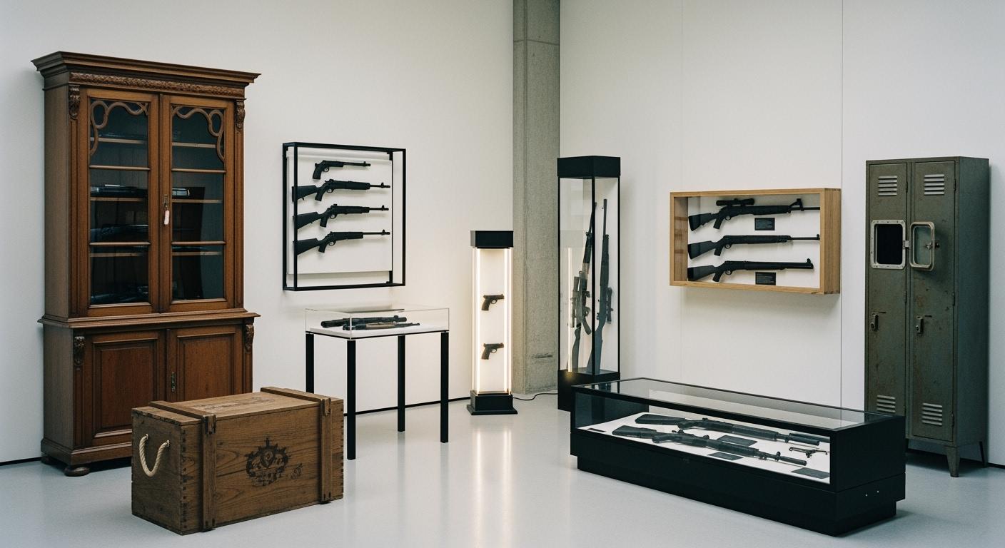 Find the Perfect Gun Display Case With These 7 Options