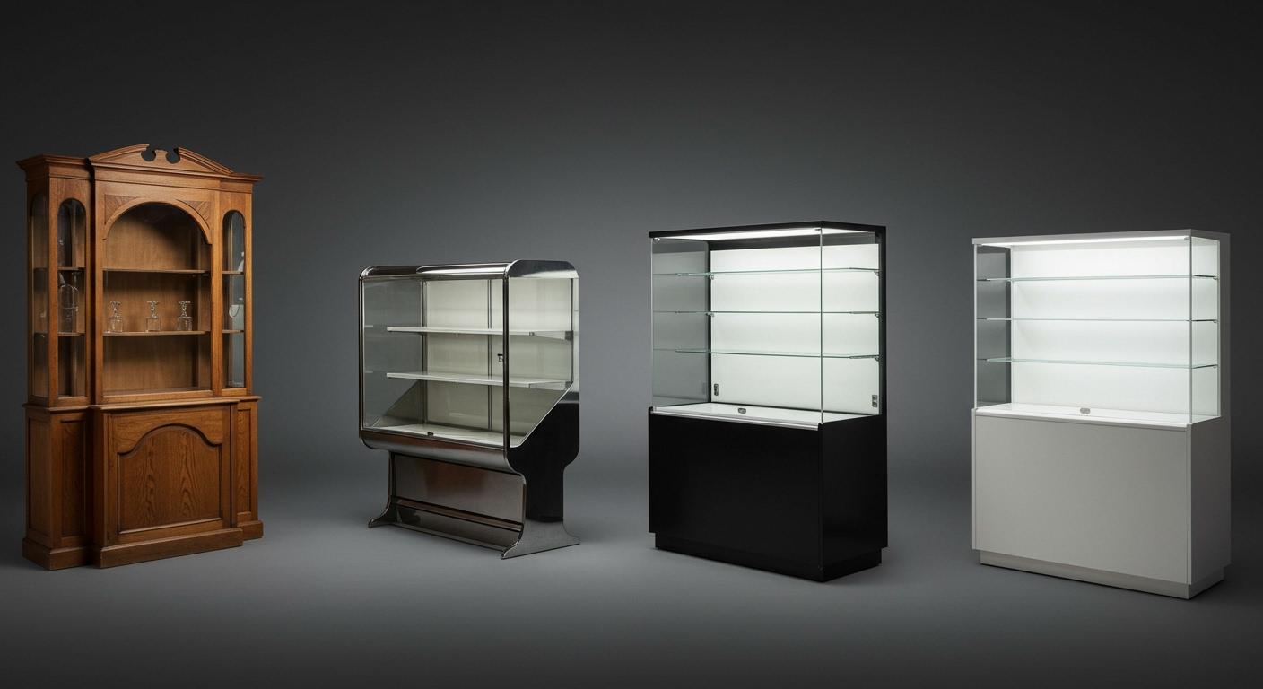 Counter Display Cases Through the Decades