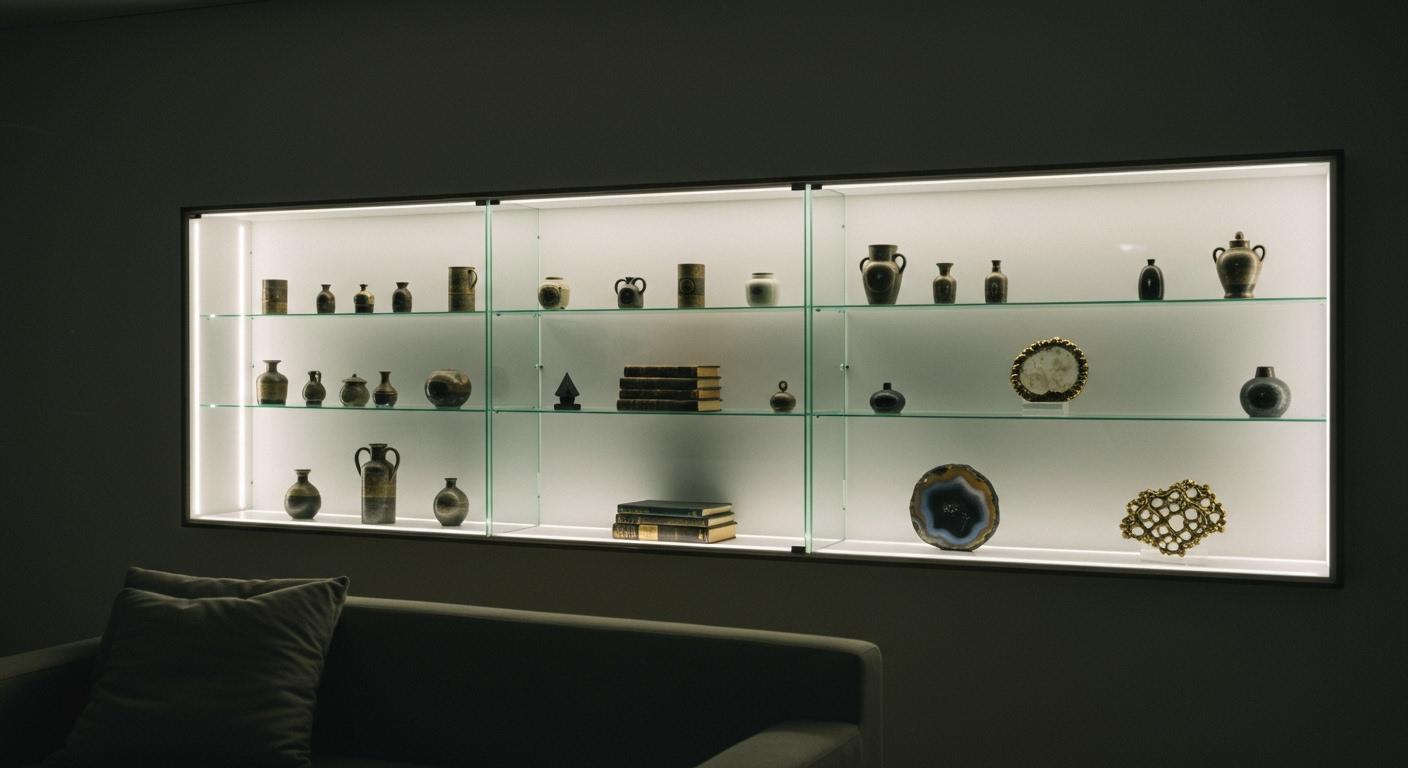 10 Glass Wall Cases That Make Your Items Stand Out