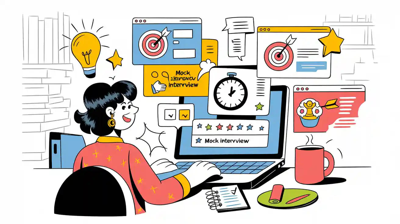 I practiced on 5 free mock interview sites and here are the surprising features