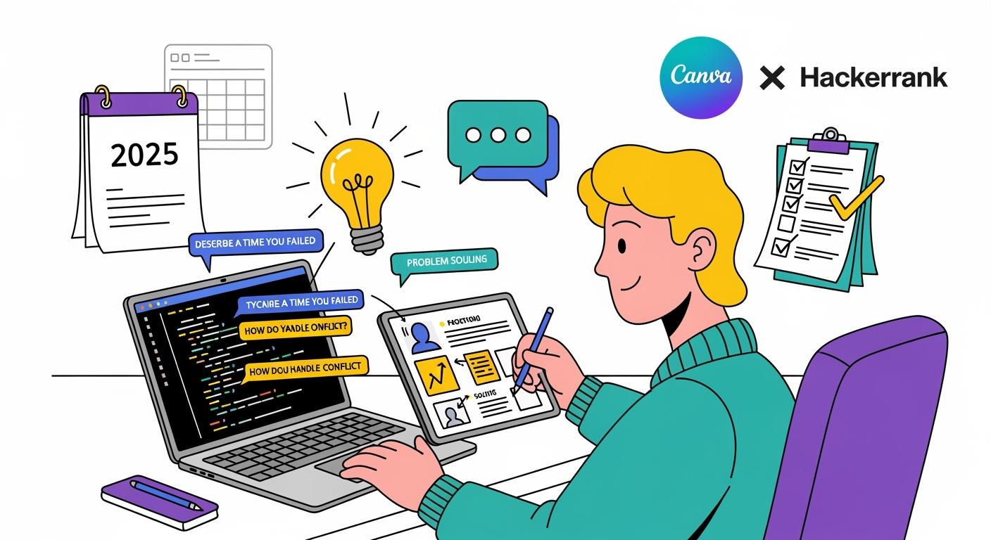  My 2025 Canva HackerRank Interview Questions and Solutions 