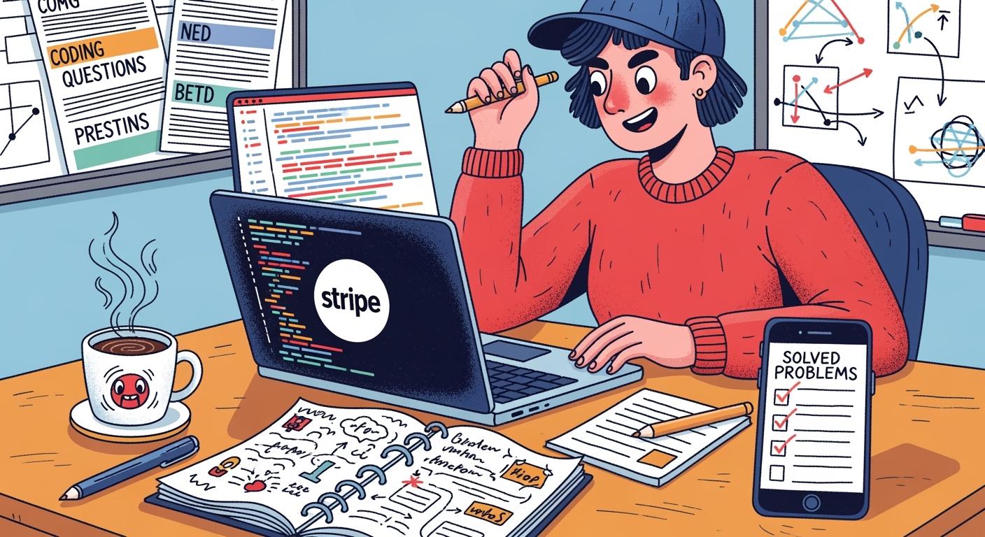 My actual Stripe coding interview questions from 2026 and how I solved them