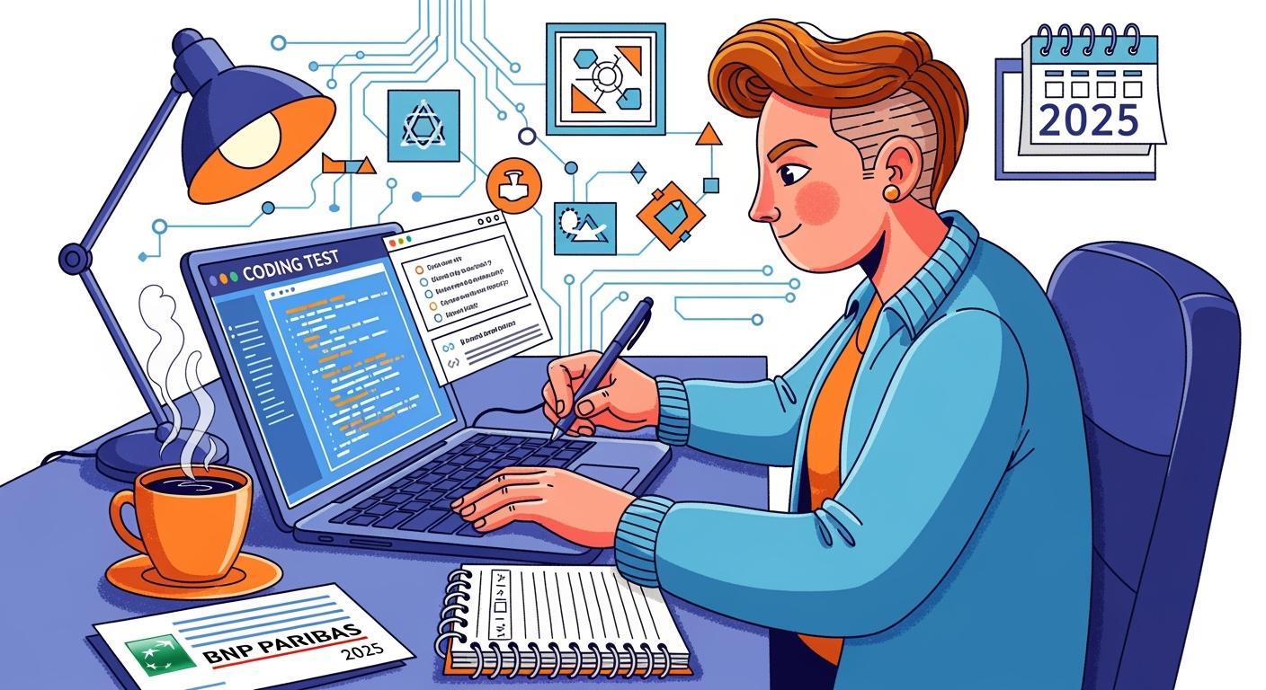 I want to share my real bnp paribas hackerrank test experience from 2025