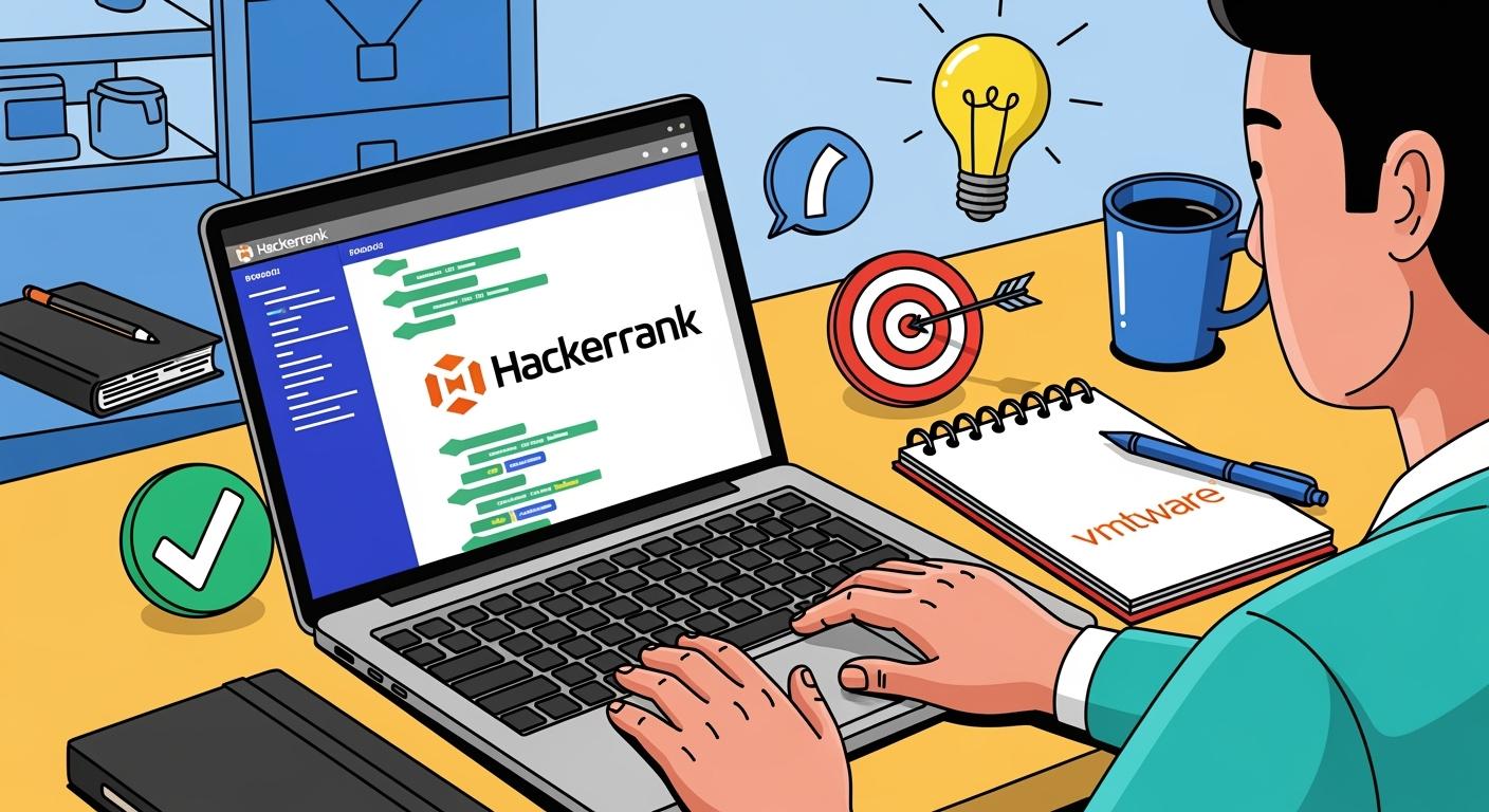 my real vmware hackerrank questions from the 2025 interview