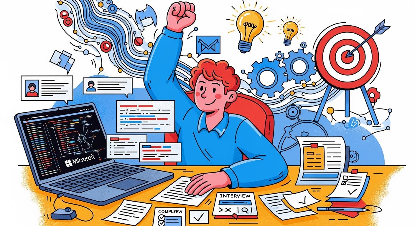 How I tackled real Microsoft technical interview questions in 2025 and succeeded
