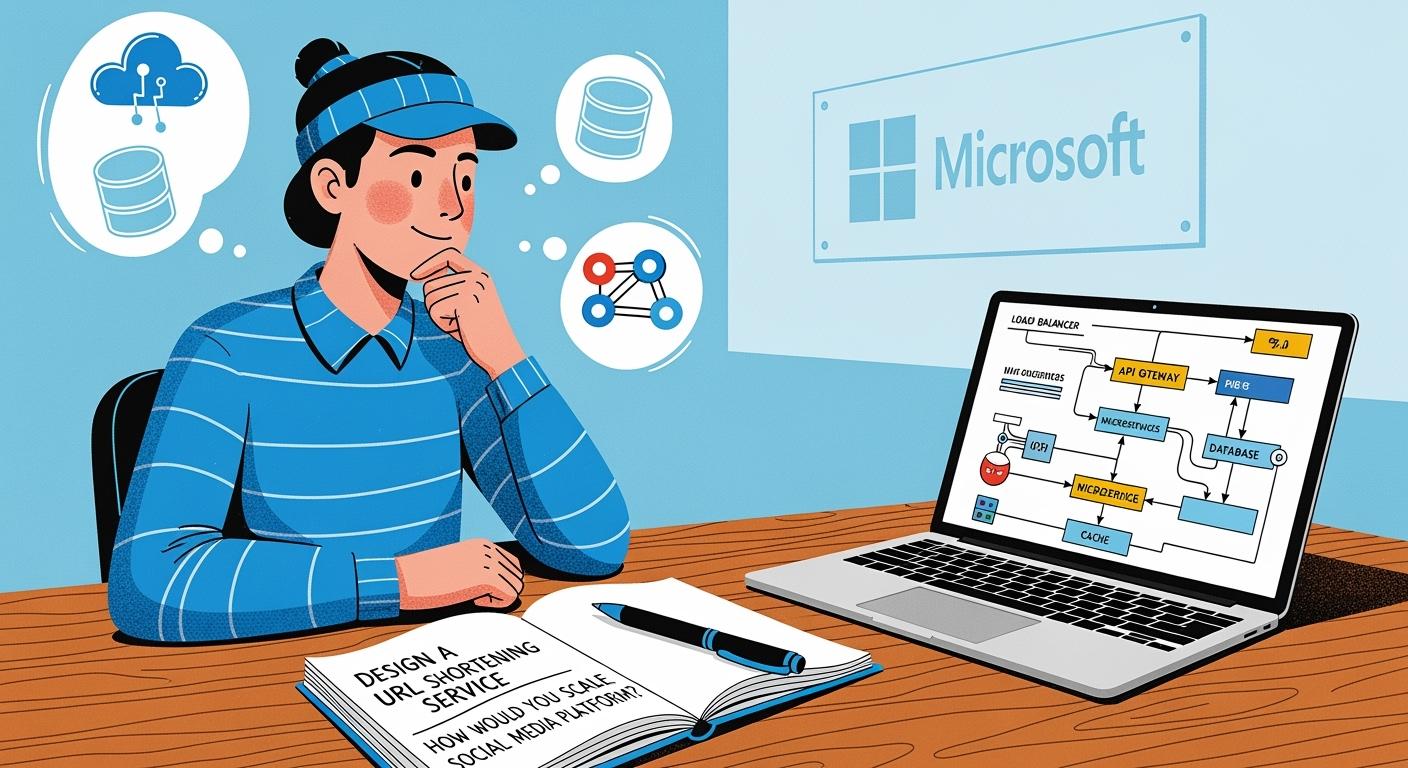 My 2025 Microsoft system design interview journey and questions I faced