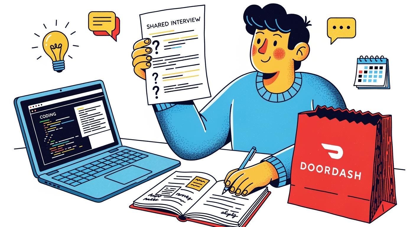 I share my real DoorDash Hackerrank questions from my 2025 interview experience