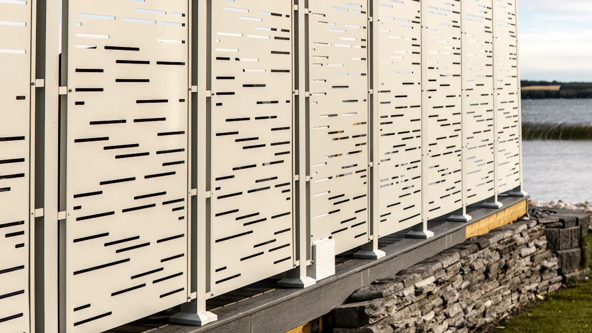 Build a Privacy Fence to Block Neighbors Security Camera