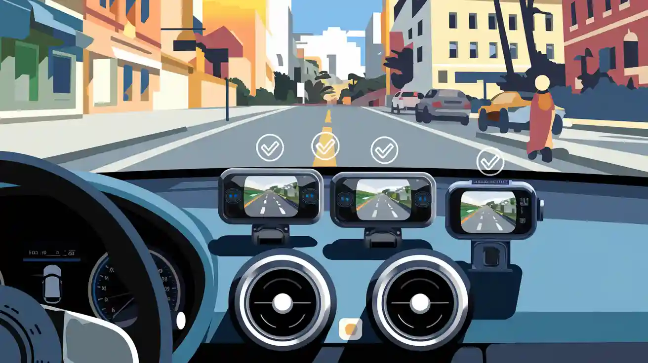 Comparison of 4K clarity dashcam picks for sharp video