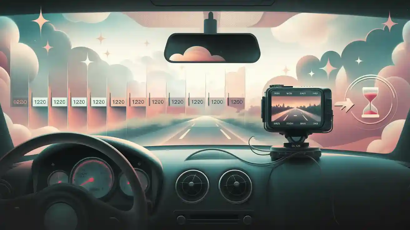 How long does dash cam footage last before it gets overwritten