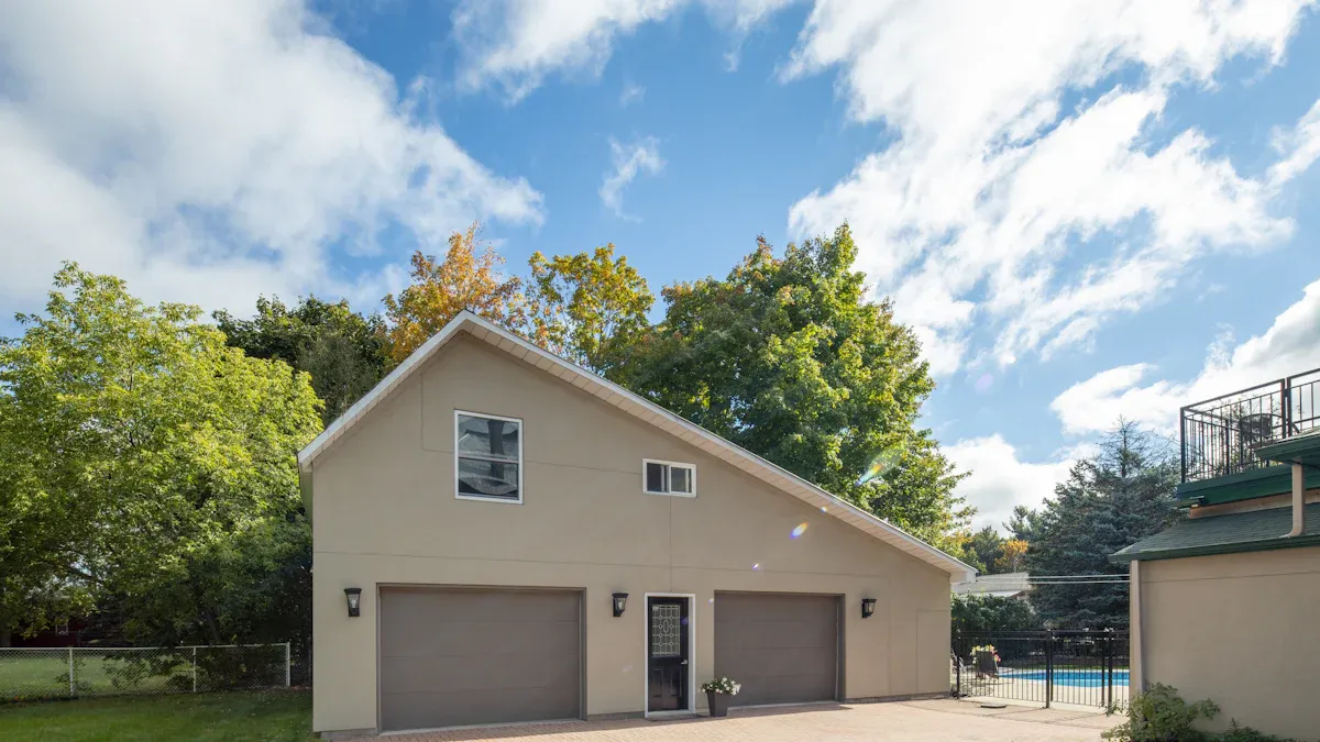 Garage and Driveway