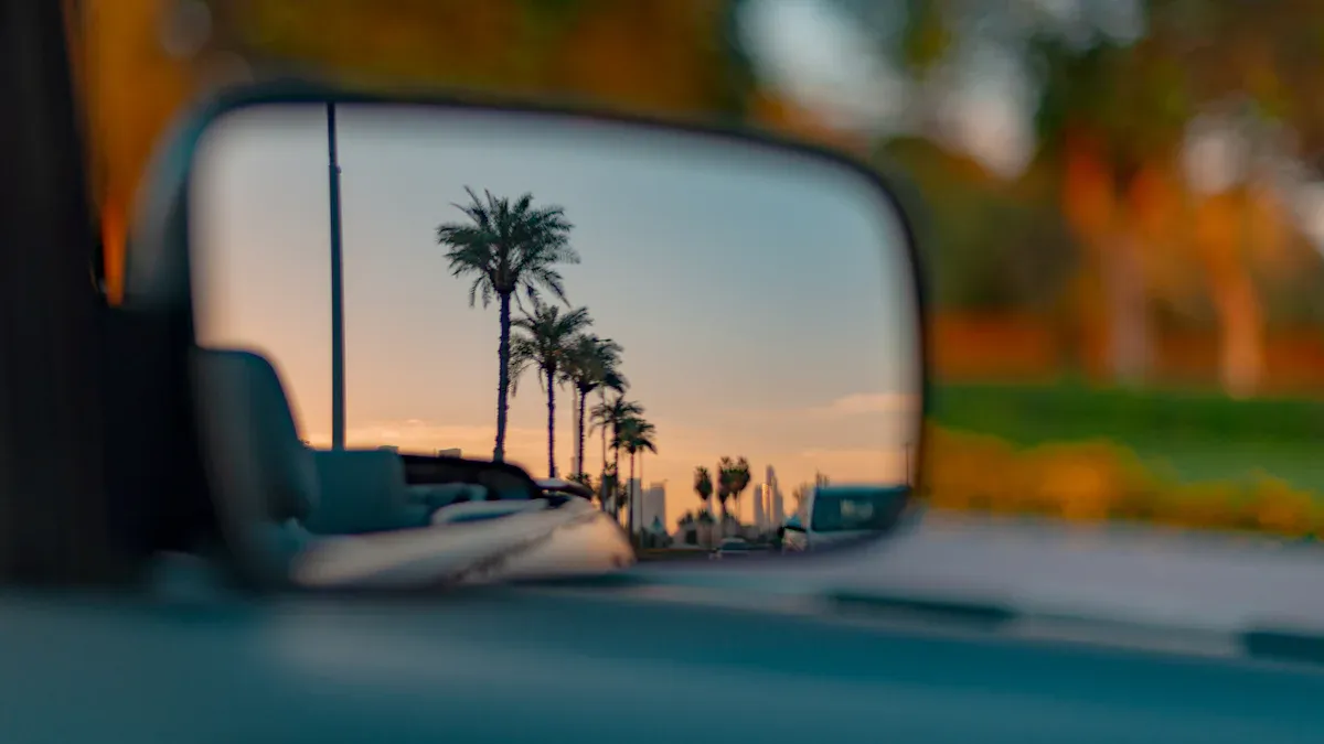 Visibility with Rear View Mirror Camera