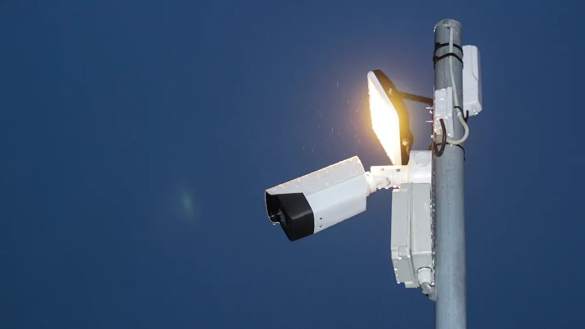 The trend of integrating smart light poles with AI cameras