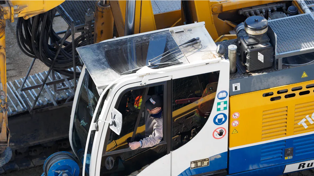 Enhancing Operator Comfort and Site Efficiency with Rubber Pads for Excavators