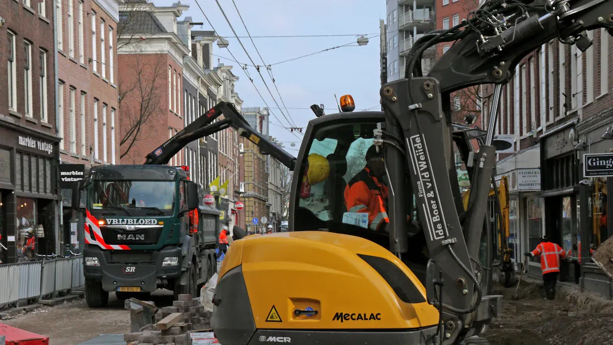 Why Excavator Rubber Track Pads are Essential for Urban Sites