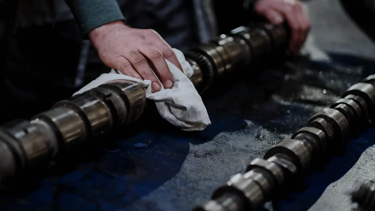 Preparation for Pillow Block Bearing Installation