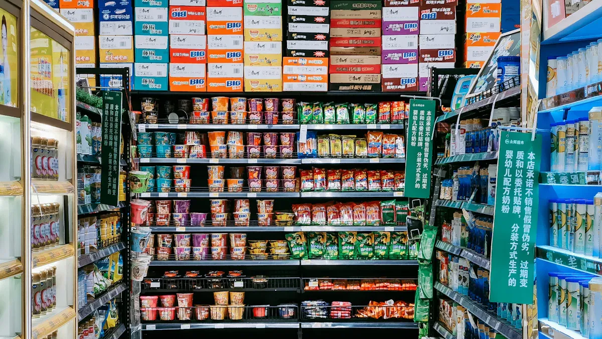 Definition of Shop Shelving