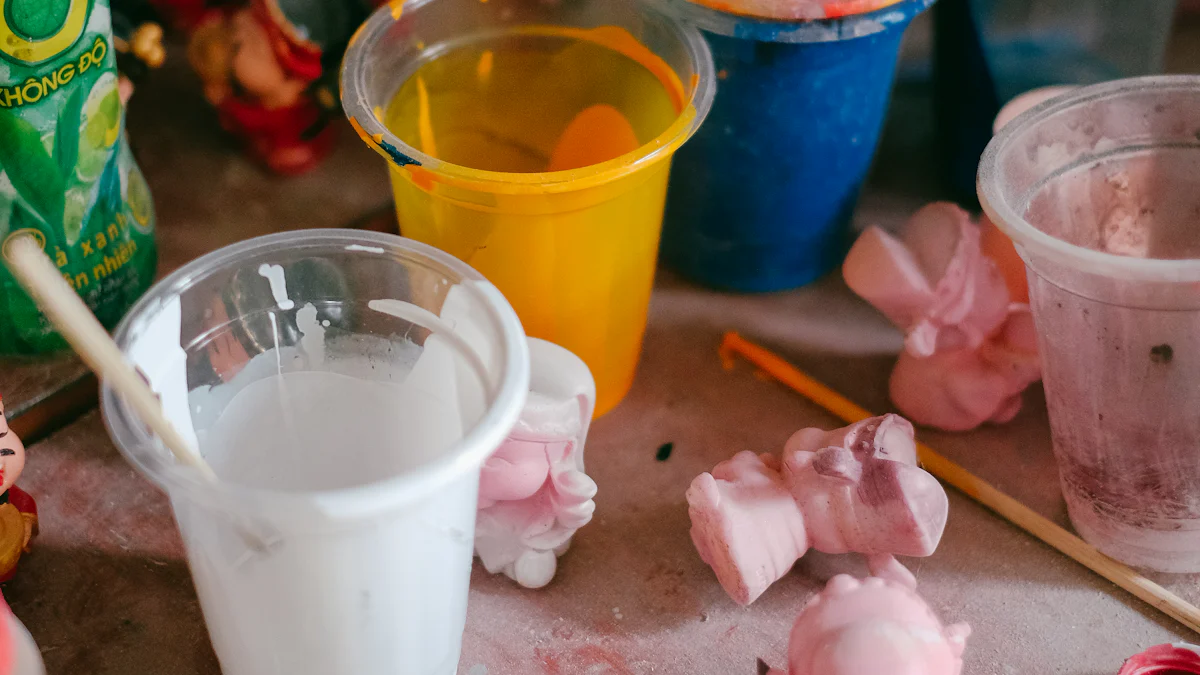 Best 600ml Disposable Paint Mixing Cups