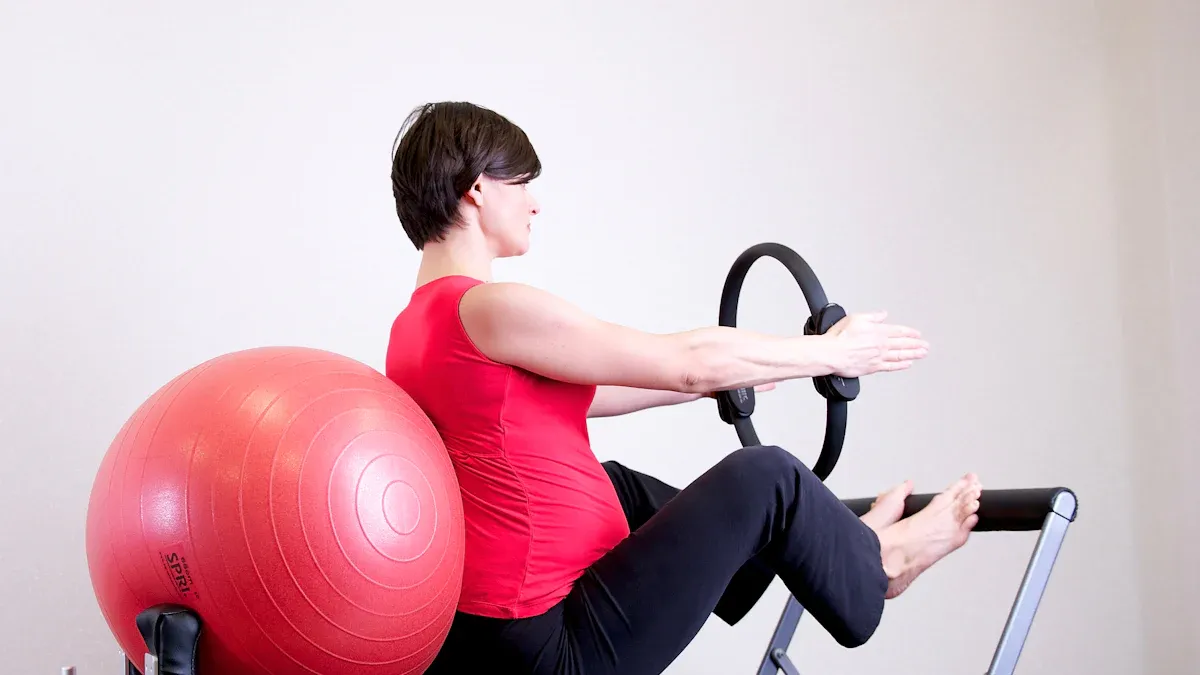 How to use a yoga stretch magic circle for flexibility in 2025