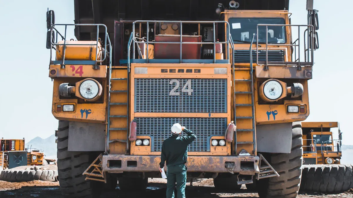 Izinhlobo zama-Mining Dumper Tracks