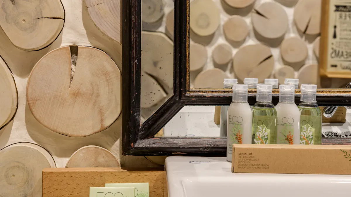 What makes zinc alloy bathroom handles eco-friendly?