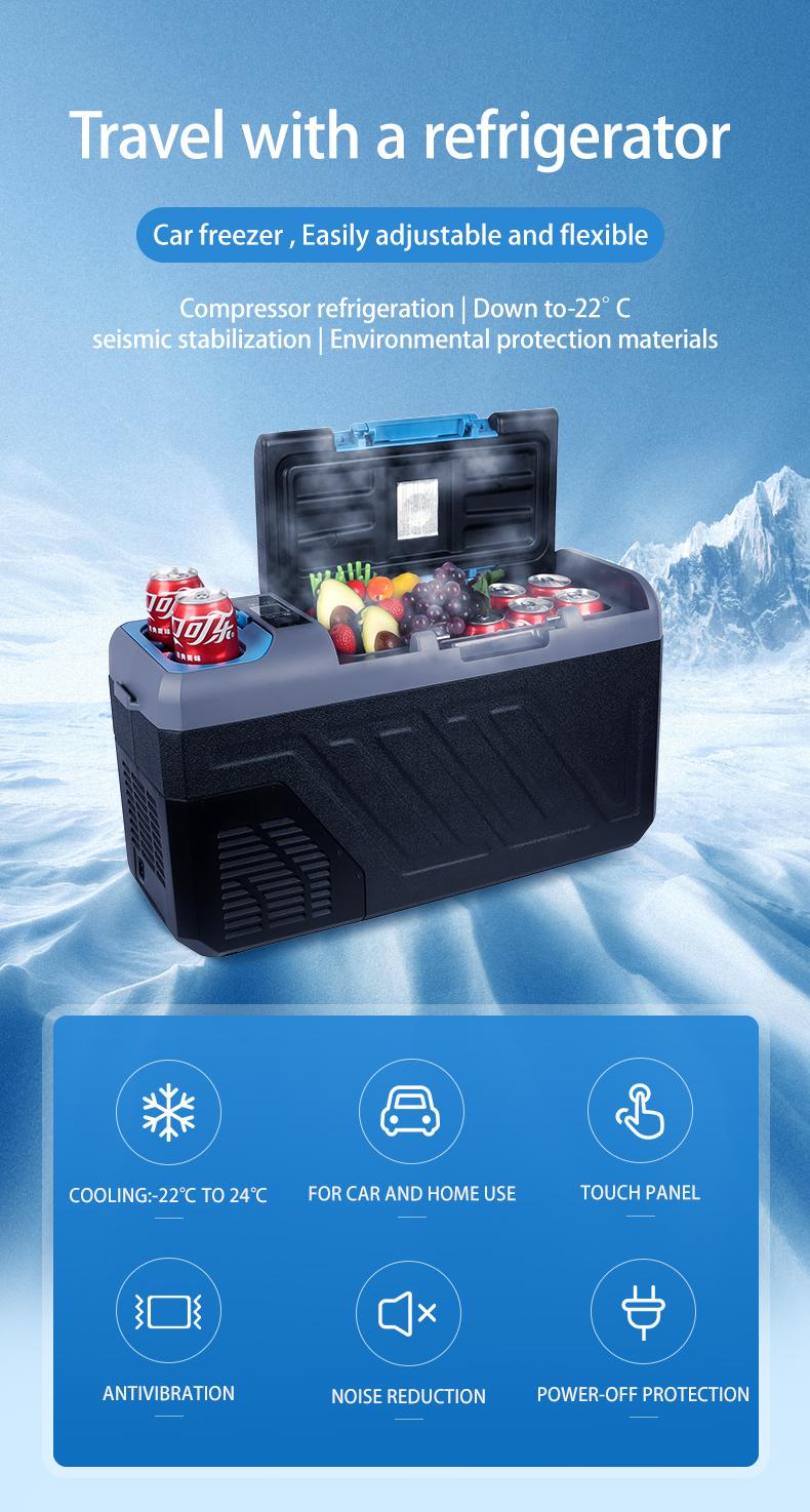 Master Road Trip Cooling with a 15L Car Fridge