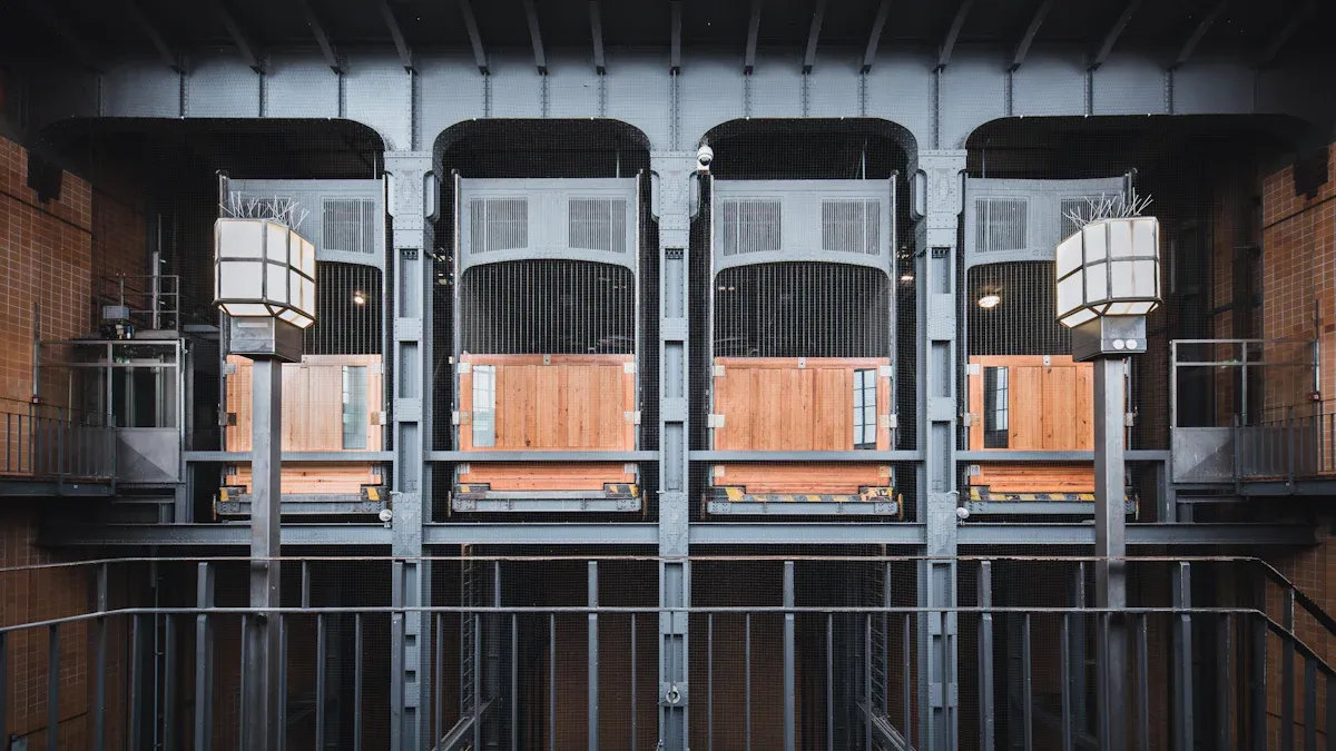 Which Buildings Have Many Elevators