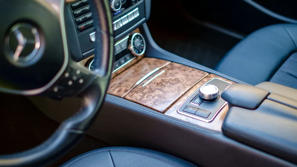OEM Vehicle Console: Streamlined Quarter Moldings
