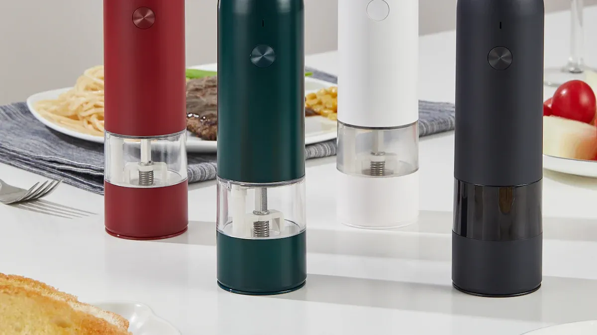 Benefits of Custom Logo Electric Salt & Pepper Mills