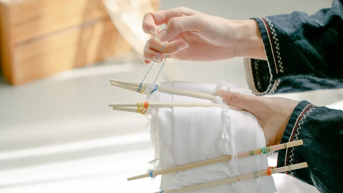 Методи випробування тканини з верхнім барвником