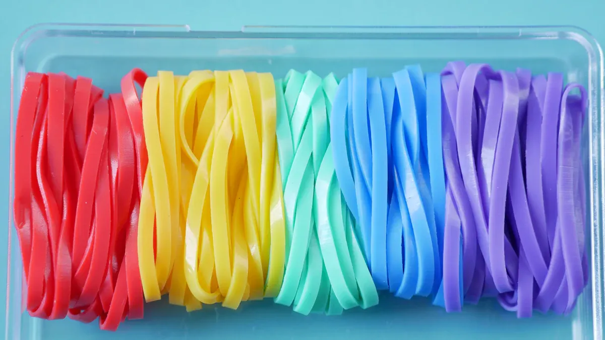 Features of Colorful Round Elastic Rubber