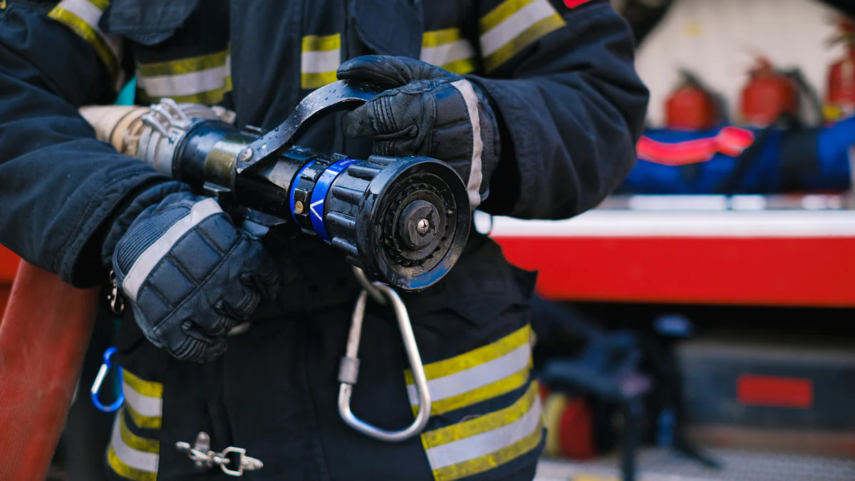 Features of the SINIWO Fire Fighter Portable Telephone Handset