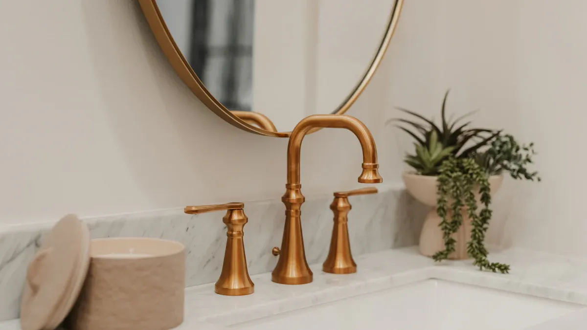 Compatibilité esthétique des poignées de salle de bain