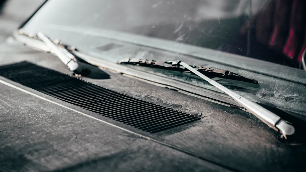 A yw sychwyr fflat neu hybrid yn well?