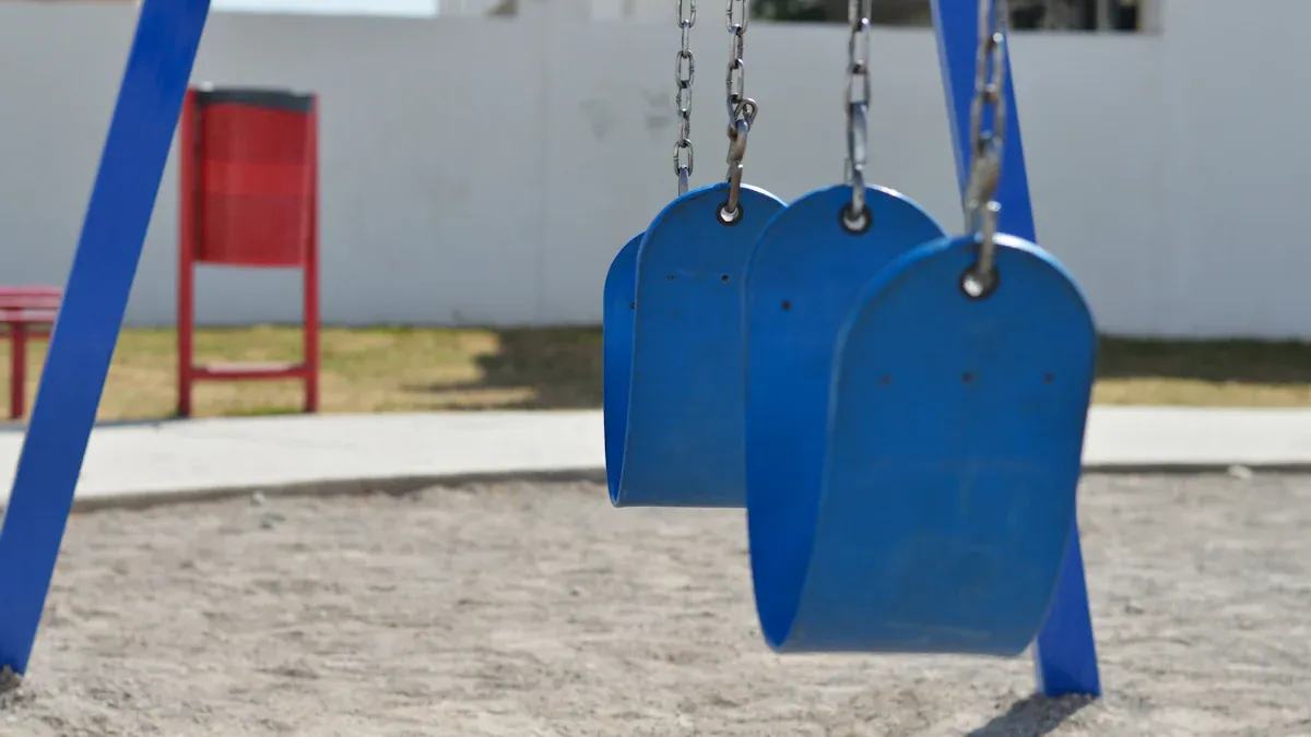 1. Belt Swings for Every Swing Set