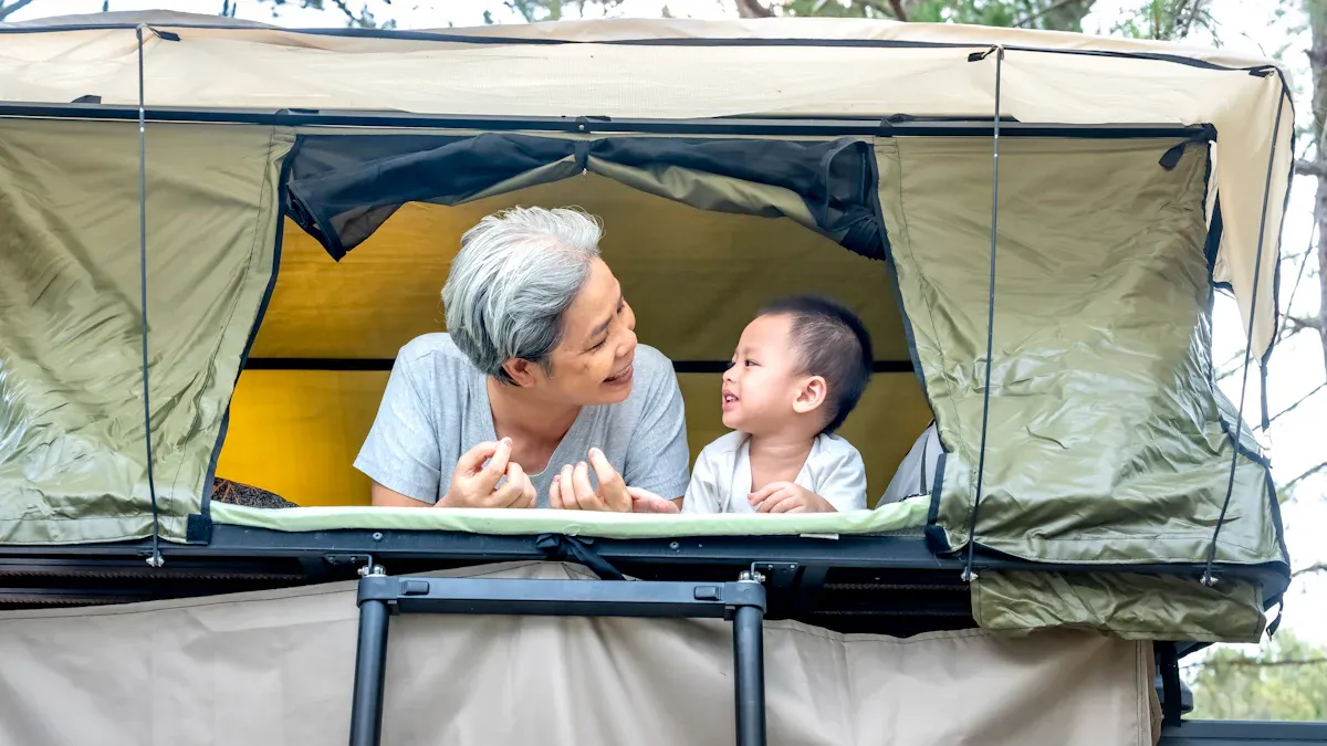 Comfort in Car Roof Tents