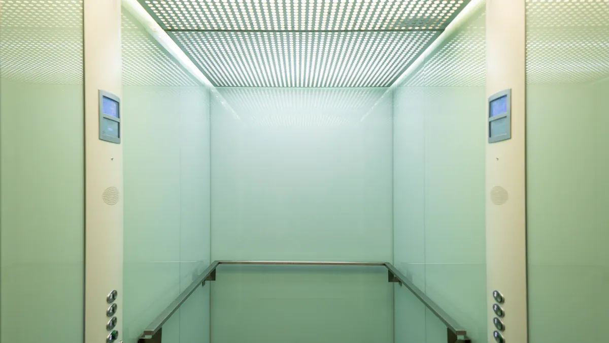 Societal Dynamics in Elevators