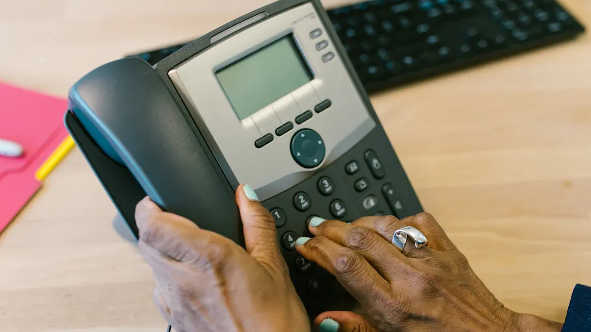 Streamlining Office Communication with IP Telephones