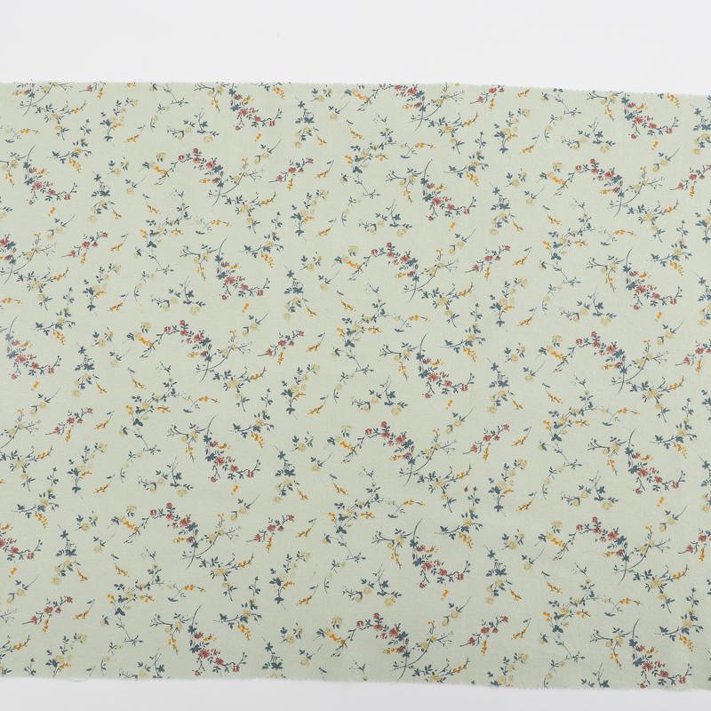 Attrait esthétique du tissu en gaze froissée 100 % coton