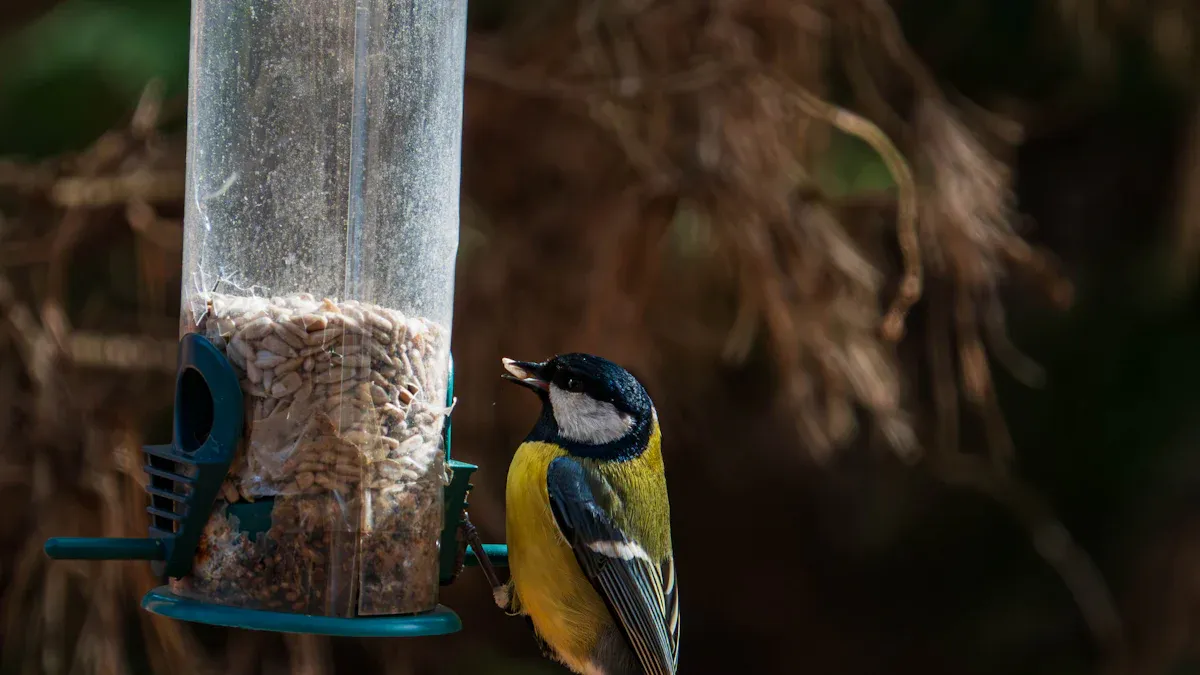 Attracting and Feeding Wild Birds with Mealworms