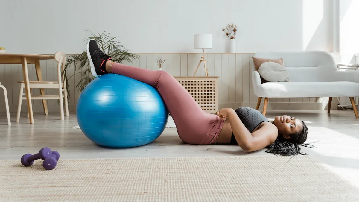 Why Top Exercise Balls Are Essential for Home Training