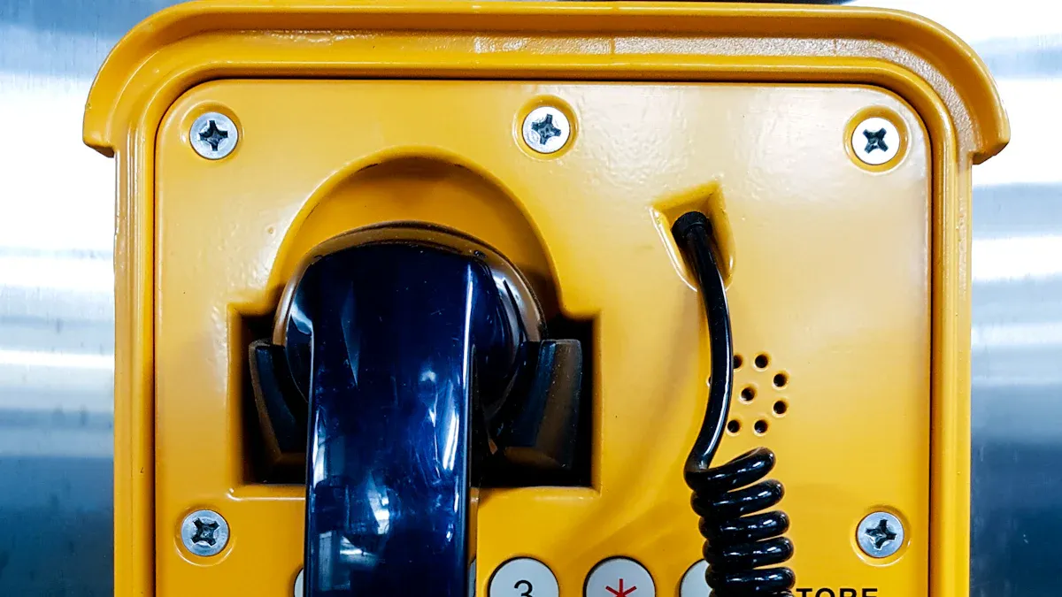 Features of the Analog Voip Industrial Water-Resistant Telephone