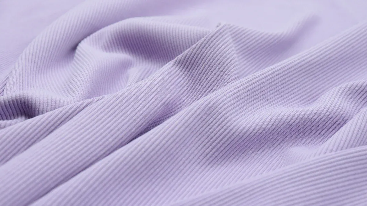 How to Identify Quality Ribbed Polyester Spandex Fabric for Clothing