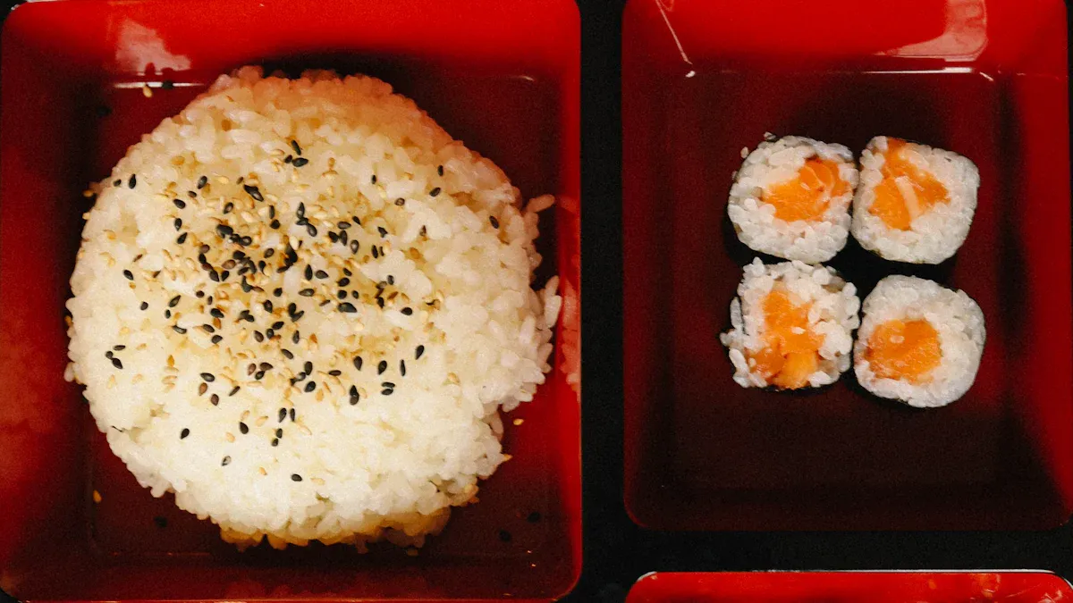 How to Pack a Lunch Box Bento Box with Cover Using the 4 3 2 1 Rule