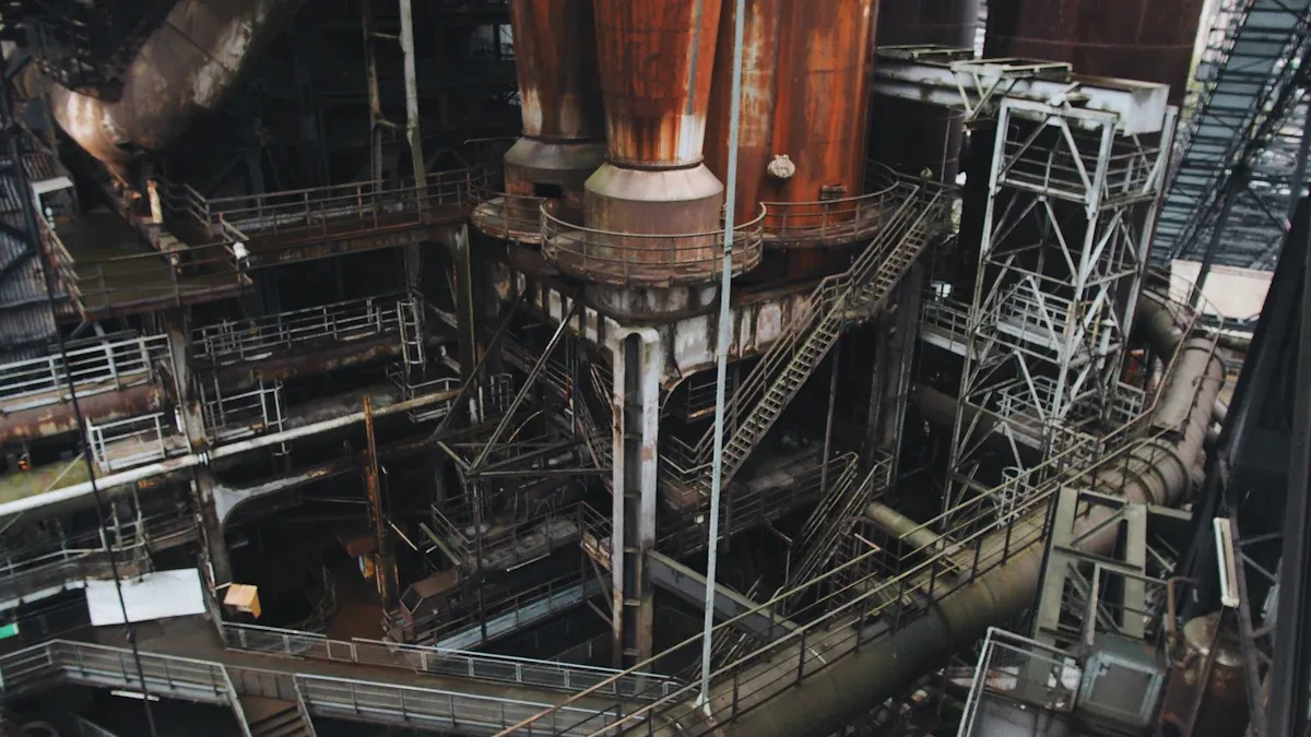 Tubos de forno de carboneto de silício em processamento de lingote de silício solar